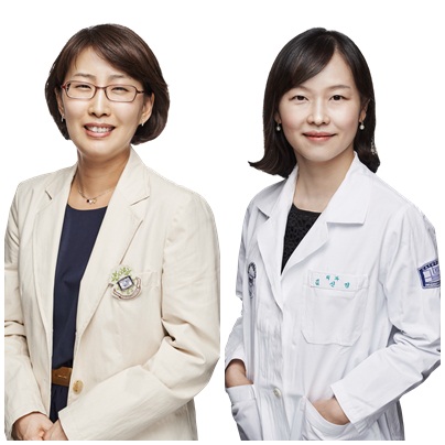 사진설명 - (좌측부터 가톨릭대학교 서울성모병원 치과병원 보존과 양성은 교수, 김신영 교수)