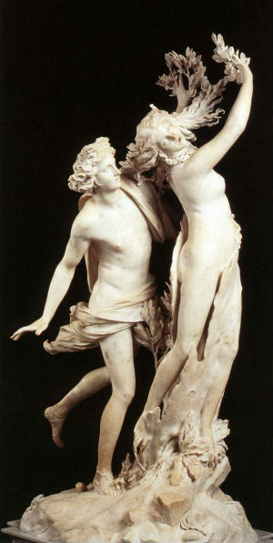 ‘아폴론과 다프네(1622-25)’, 베르니니, 로마, 보르게제 미술관