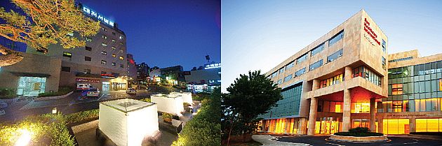 ▲ 사진_대전선병원(좌)과 유성선병원(우)