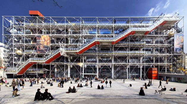 퐁피두 센터(Centre Pompidou) 전경 / 이미지출처 Klook