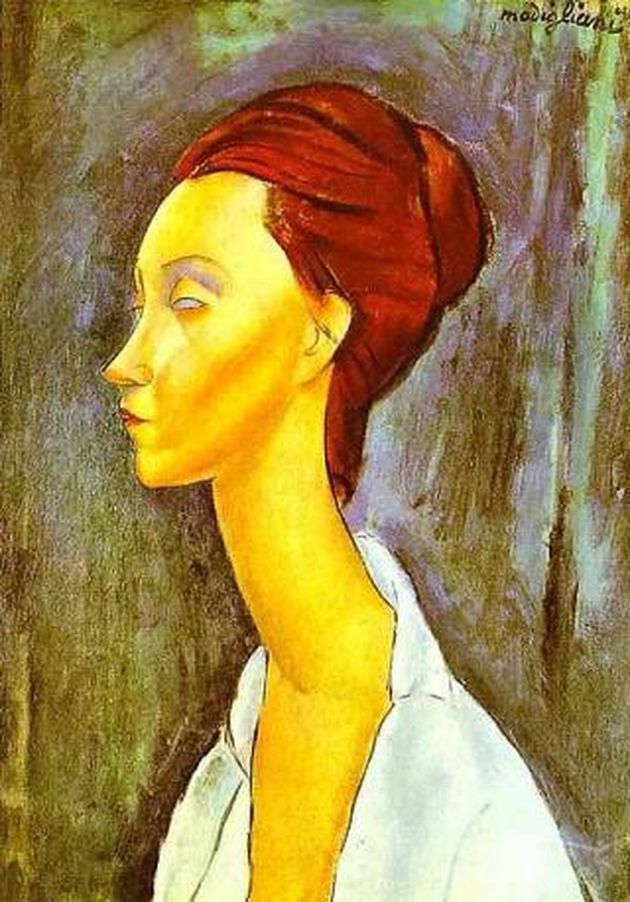 모딜리아니 작: ‘여인의 초상’(1917-16) 개인 소장