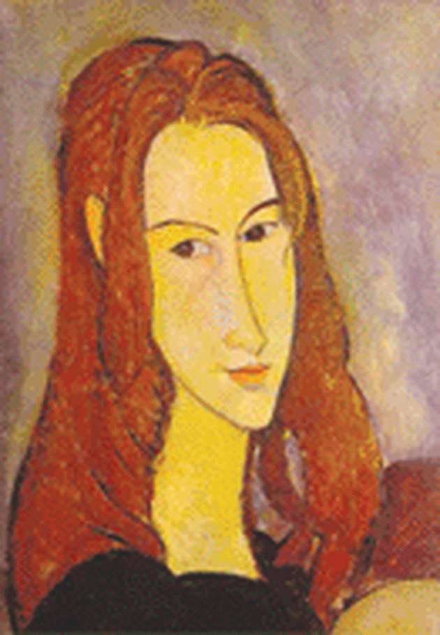 모딜리아니 작: ‘루리아 체코브스카의 초상’(1919) 개인 소장