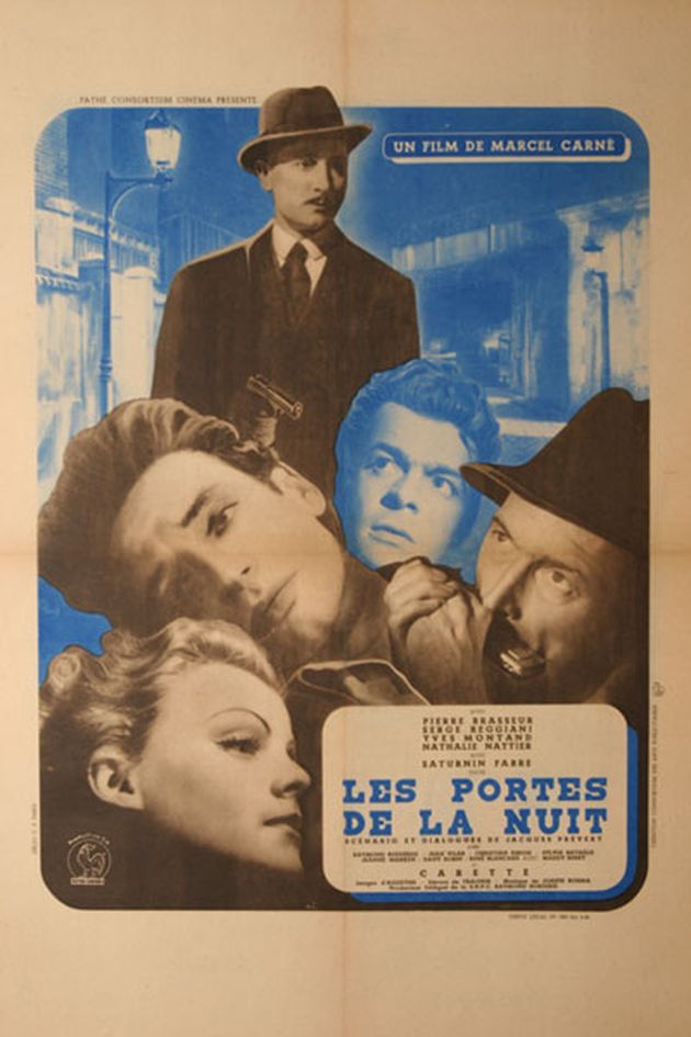 마르셀 카르네 감독의 영화 밤의 문(Les Portes de la nuit)의 포스터 / 이미지출처 : Marcel Carne