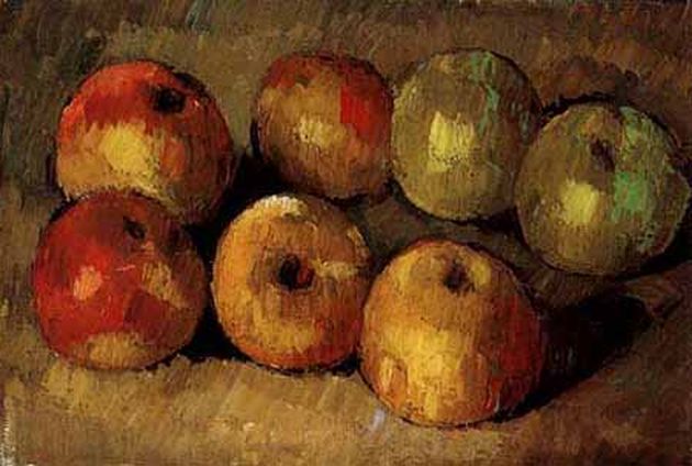 세잔느 작 ‘사과’ 1877-78, 켄브리치, 휫츠 윌리엄 미술관