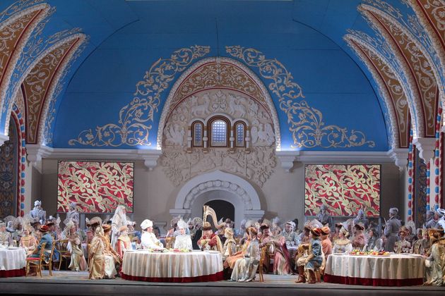 모스크바 볼쇼이 극장에 올려진 글린카의 오페라 루슬란과 류드밀라
