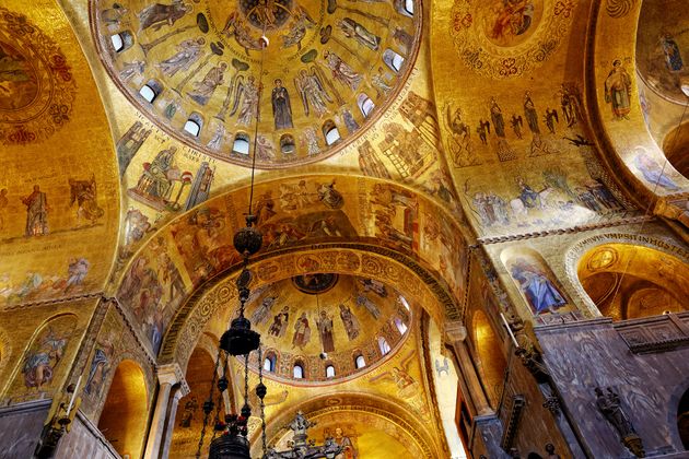 베네치아 성 마르코 대성당 내부