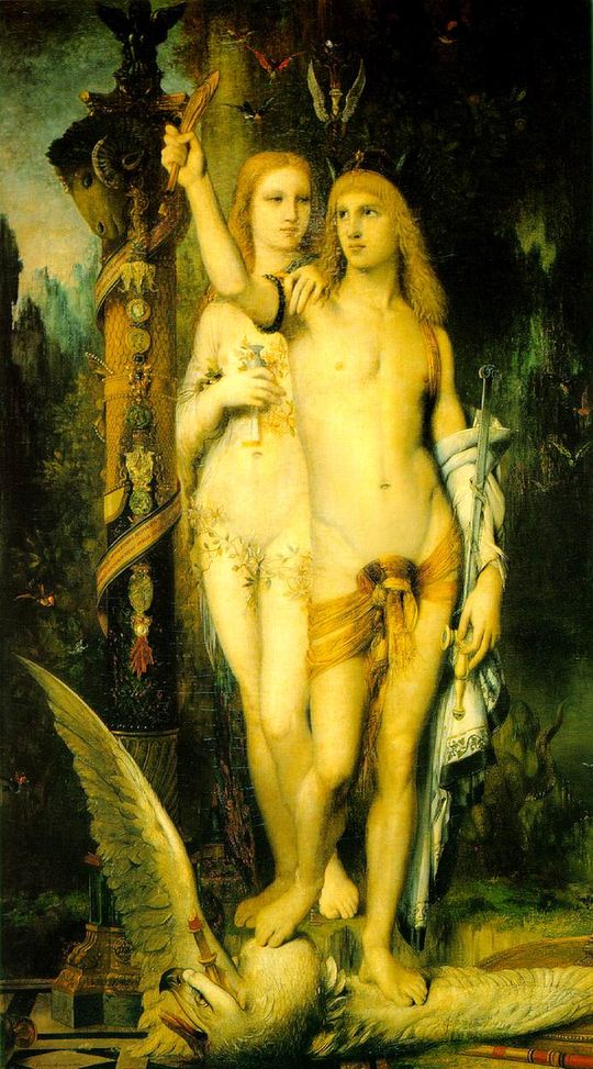 마로 작: ‘이아손과 메데이아’ 1865, 파리, 오르세 미술관