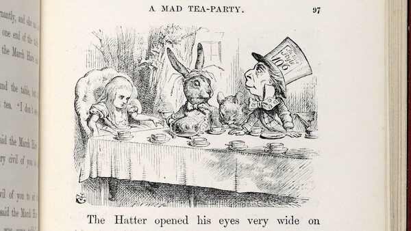 Lewis Carroll의 초판본에 실린 삽화