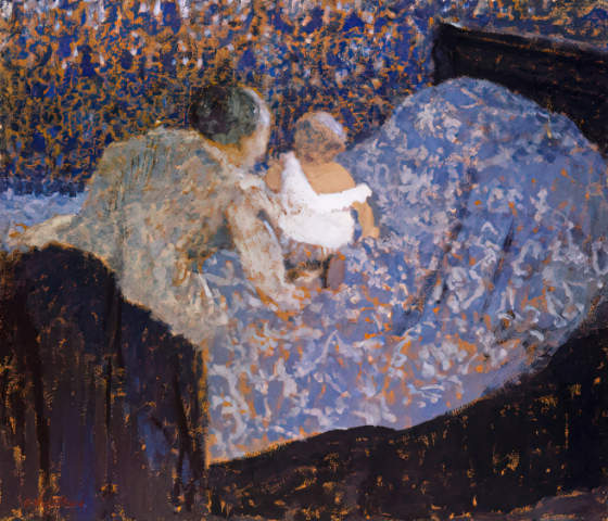 프랑스 화가 Edouard Vuillard의 그림 Grandmother and Child, 1899년 작