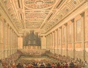 1845년 버밍엄 타운 홀에서 열린 버밍엄 음악축제