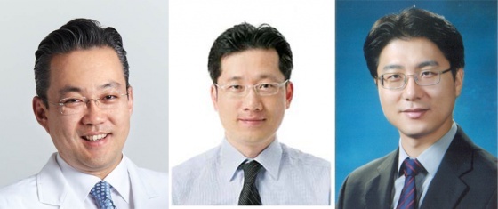 좌측부터 오주한 교수(분당서울대병원), 김세훈 교수(서울대병원), 정석원 교수(건국대병원)