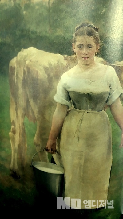▲'농부 망다 라메트리', 알프레드 롤(1846~1919)